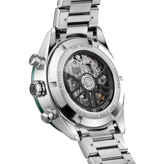 TAG Heuer - Carrera 44 mm Automatic Chronograph Green Dial & Bezel - CBN2A1N.BA0643