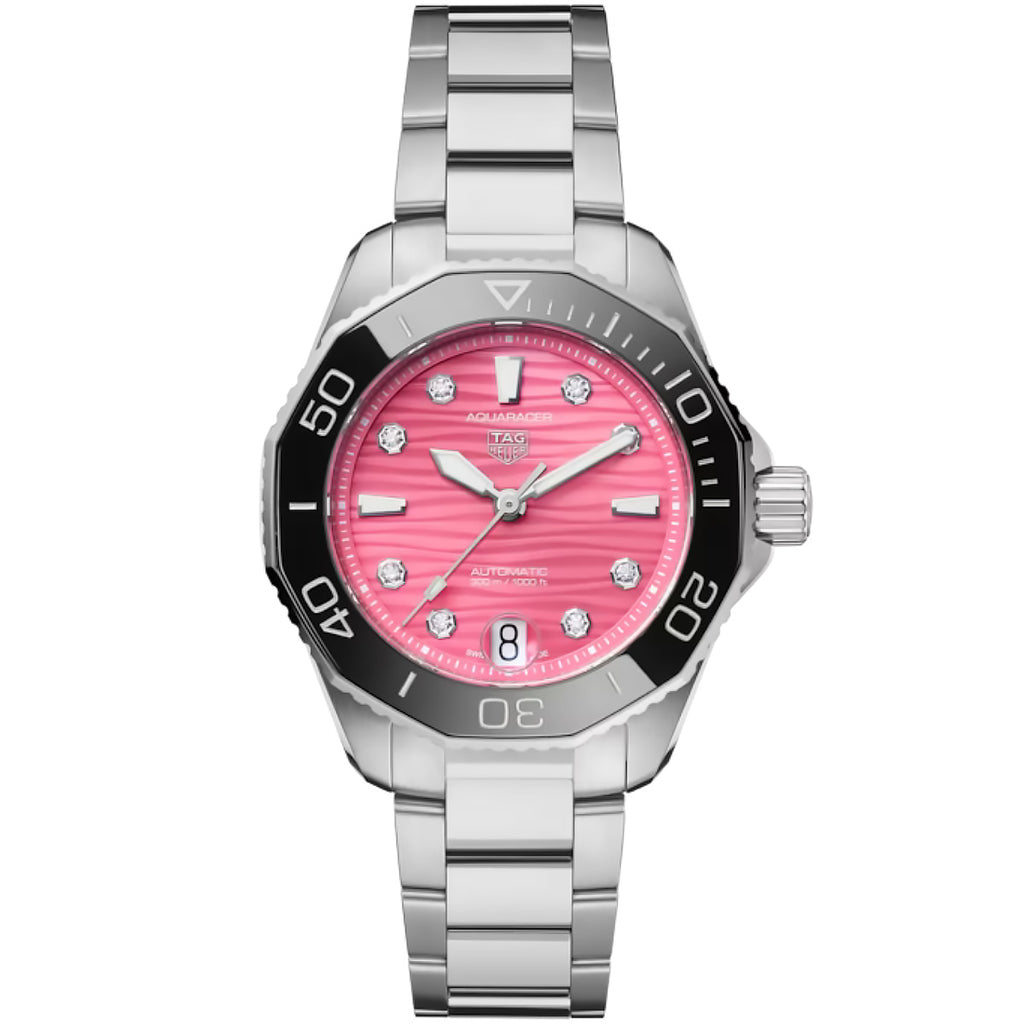 Tag Heuer - Aquaracer 36 mm Professional 300 Pink Diamond Dial - WBP231J.BA0618