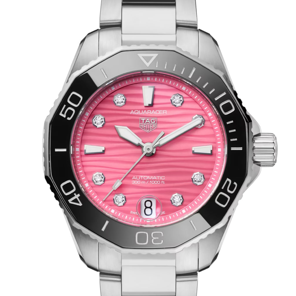 Tag Heuer - Aquaracer 36 mm Professional 300 Pink Diamond Dial - WBP231J.BA0618