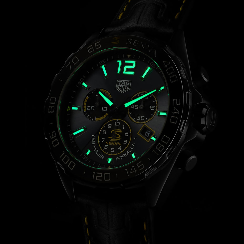 TAG Heuer - Formula 1 Chronograph Ayrton Senna 43 mm - CAZ101AJ.FC6487