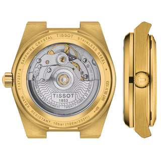 Tissot - PRX 35 mm Automatic Powermatic 80 Champagne Gold PVD - T1372073302100