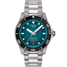 Load image into Gallery viewer, Tissot - Seastar 1000 Automatic Diver 40 mm Powermatic 80 Turquoise Dial - T1208071109100