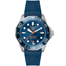 Load image into Gallery viewer, TAG Heuer - Aquaracer 42 mm 300 Chronometer Diver Blue Rubber - WBP5111.FT6259