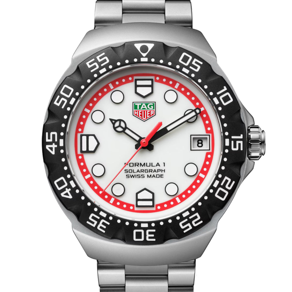 TAG Heuer - Formula 1 Solargraph 38 mm Opalin Dial Steel - WBY1111.BA0042