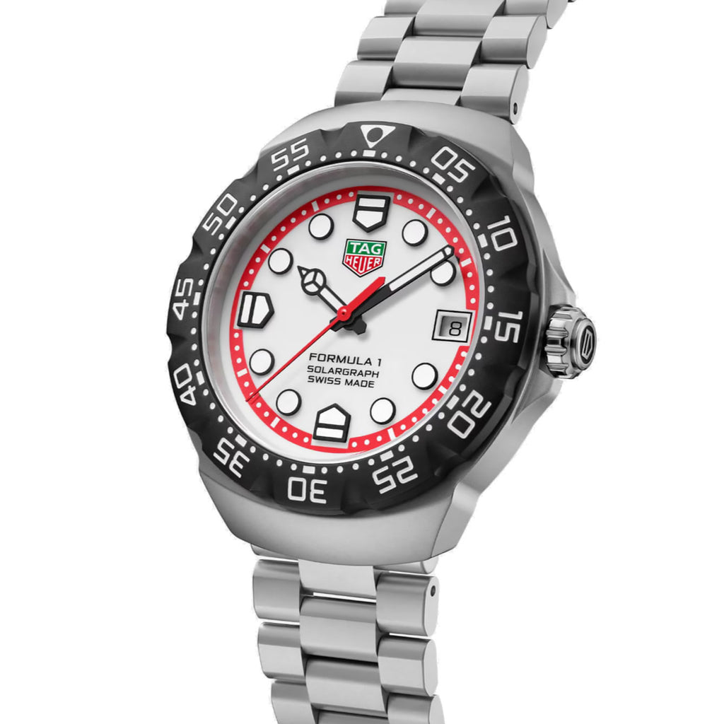 TAG Heuer - Formula 1 Solargraph 38 mm Opalin Dial Steel - WBY1111.BA0042