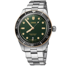 Load image into Gallery viewer, Oris - Divers Sixty-Five 40 mm Green Dial Bronze Bezel Automatic - 0173377074357-0782018