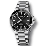 Oris - Aquis 39 mm Black Dial Automatic Stainless Date - 0173377324134