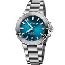 Load image into Gallery viewer, Oris - Aquis 39.5 mm Blue Dial Automatic Tungsten Bezel Date - 0173377324155-0782105PEB