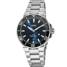 Load image into Gallery viewer, Oris - Aquis 41.5 mm Blue Dial Stainless Bracelet Diver - 0173377664135-0782205PEB
