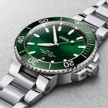 Load image into Gallery viewer, Oris - Aquis 41.5 mm Green Dial &amp; Ceramic Bezel Stainless - 0173377664157-0782205PEB