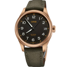 Load image into Gallery viewer, Oris - Big Crown Pro Pilot Date Textile Green Strap - 01751776131640732003BRLC