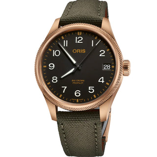 Oris - Pro Pilot Big Crown Date Textile Green Strap - 01751776131640732003BRLC