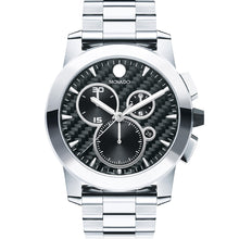 Load image into Gallery viewer, Movado - Vizio Chronograph 45 mm Carbon Fiber Dial Stainless - 0606551