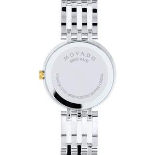 Movado - Esperanza Yellow Gold PVD Diamond Bezel Mother of Pearl Dial - 0607085