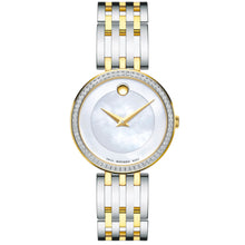 Load image into Gallery viewer, Movado - Esperanza Yellow Gold PVD Diamond Bezel Mother of Pearl Dial - 0607085