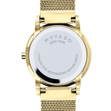 Load image into Gallery viewer, Movado - Museum Classic 28 mm Yellow Gold PVD Mesh Bracelet Women&#39;s - 0607627
