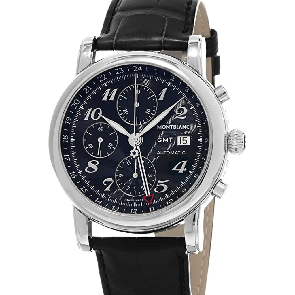Montblanc - Star Guilloche Stainless Chronograph GMT Automatic 