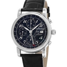 Load image into Gallery viewer, Montblanc - Star Guilloche Stainless Chronograph GMT Automatic - 102135