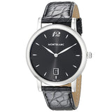 Montblanc - Star Classique Date Black Dial Quartz Luxury - 108769