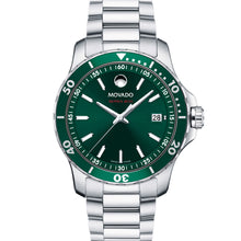 Load image into Gallery viewer, Movado - 800 Series 40 mm Green Dial Performance Steel Case &amp; Bracelet - 2600136
