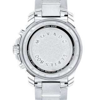 Movado - 800 Series 42 mm Performance Case & Bracelet Blue Chronograph Dial - 2600141