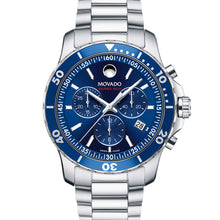 Load image into Gallery viewer, Movado - 800 Series 42 mm Performance Case &amp; Bracelet Blue Chronograph Dial - 2600141