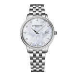 Raymond Weil - Toccata 34 mm Mother of Pearl & Diamonds - 5388-STS-97081