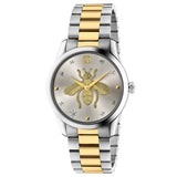 Gucci G-Timeless 38 mm Large Bee Multi Icon Dial Two-Tone - YA1264131