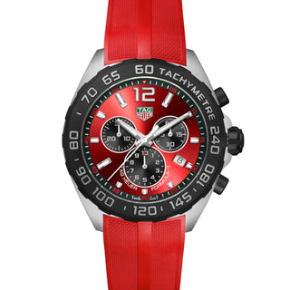 TAG Heuer - Formula1 43 mm Red Dial & Band Stainless - CAZ101AN.FT8055