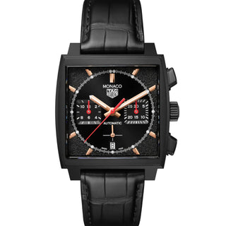TAG Heuer Monaco - Special Edition Titanium Black Chronograph - CBL2180.FC6497