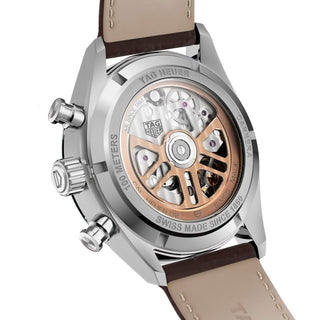 TAG Heuer - Carrera 42 mm White Dial Automatic Chronograph - CBN2013.FC6483