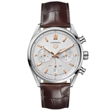 Load image into Gallery viewer, Tag Heuer - Carrera 42 mm White Dial Automatic Chronograph - CBN2013.FC6483