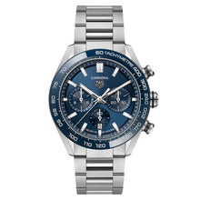 Load image into Gallery viewer, Tag Heuer - Carrera 44 mm Chronograph Blue Dial Bracelet - CBN2A1A.BA0643