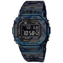 Load image into Gallery viewer, Casio G-Shock FULL METAL TITANIUM Blue Camouflage Mens Watch GMWB5000TCF-2