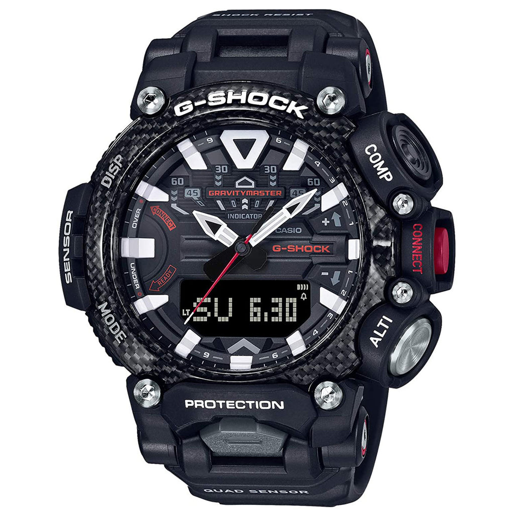 Casio G-Shock GRAVITYMASTER Bluetooth Black - Mens Watch GRB200-1A