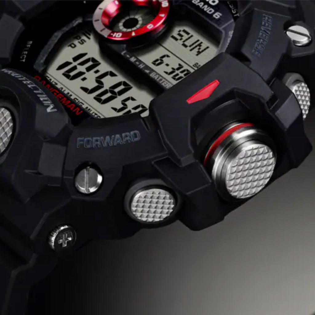 G-Shock- Master of G Land Black Triple Sensor Rangeman - GW9400Y-1
