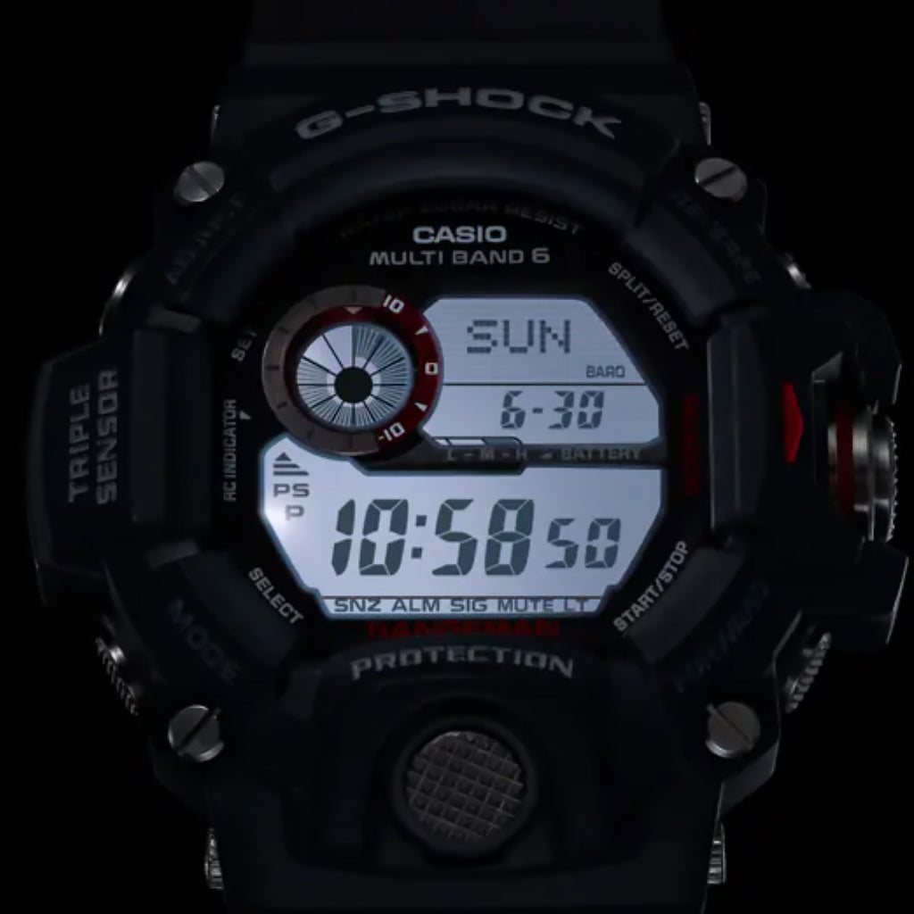 G Shock Master of G Land Black Triple Sensor Rangeman GW9400Y 1