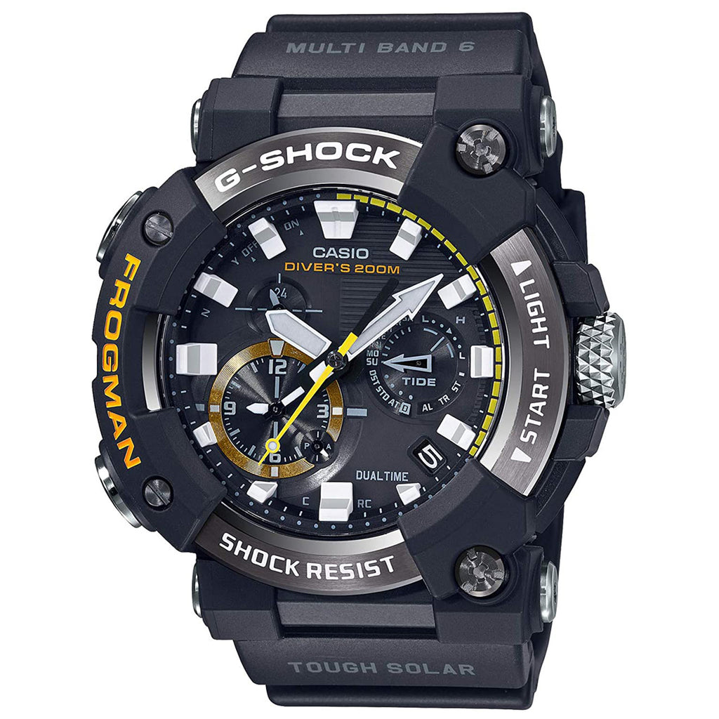 Casio G-Shock FROGMAN MASTER OF G Black Diving Mens Watch GWFA1000-1A