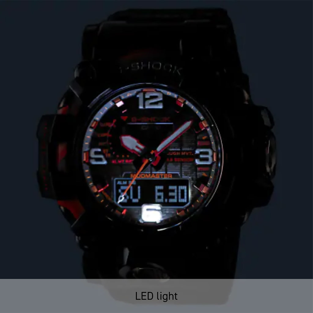 Casio G-Shock - 40th Anniversary Flare Red Master OF G - Land Mudmaster - GWG2040FR-1A