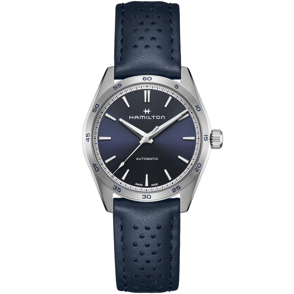 Hamilton - Jazzmaster 38 mm Performer Automatic Blue Dial 