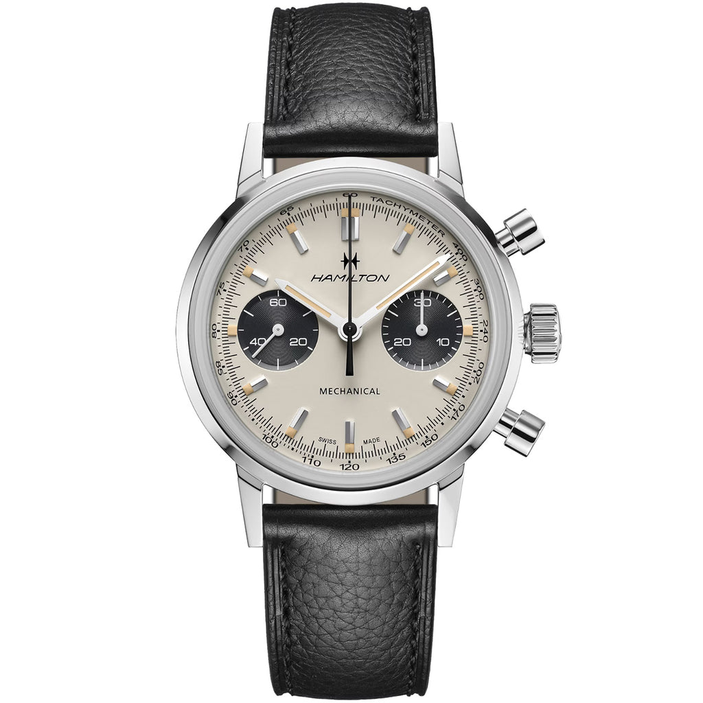 Hamilton - American Classic 40 mm Intra-Matic Hand-Wound Chronograph - H38429710