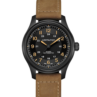 Hamilton - Khaki Field 42 mm Automatic Titanium Black PVD - H70665533