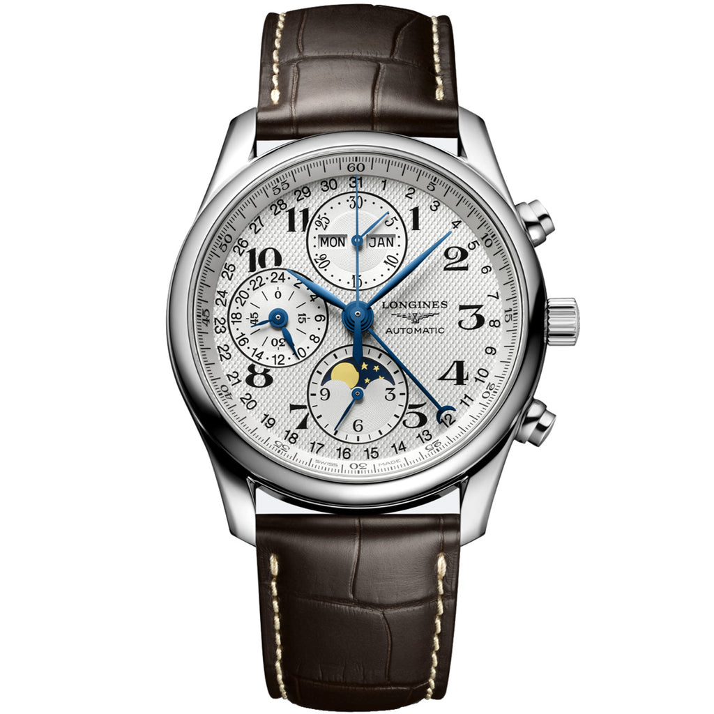 Longines - Master Collection 40 mm Moon-Phase Calendar Chronograph - L26734783