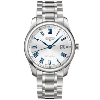 Longines - Master Collection Classic 40 mm Roman Dial Date Steel Bracelet - L27934796