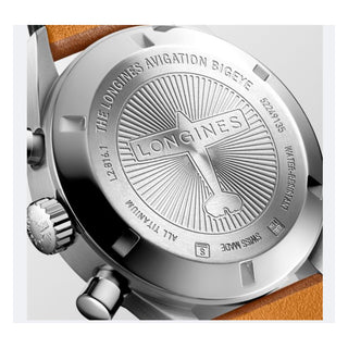 Longines - Spirit Avigation 41 mm Titanium Chronograph BigEye Blue Dial - L28161932