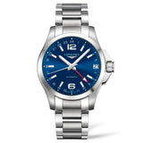Longines - Conquest 41 mm GMT Automatic Stainless Blue Dial - L36874996