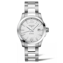 Load image into Gallery viewer, Longines - Conquest 39 mm Automatic Stainless Steel Silver Dial - L37764766