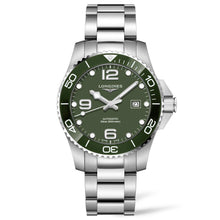 Load image into Gallery viewer, Longines - HydroConquest 43 mm Automatic Green Dial &amp; Bezel - L37824066