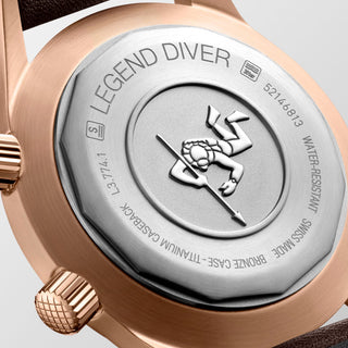 Longines - Legend Diver Bronze Case Green Dial Men's 42 mm - L37741502