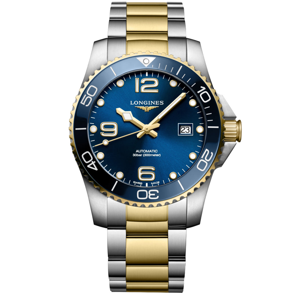 Longines - HydroConquest 41 mm Two-Tone Stainless Blue Dial - L37813967